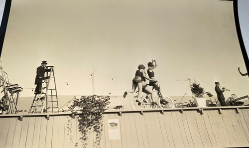 Antica foto istantanea vintage