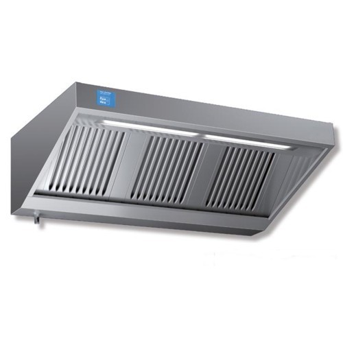 Cappa 200x90x45 acciaio inox