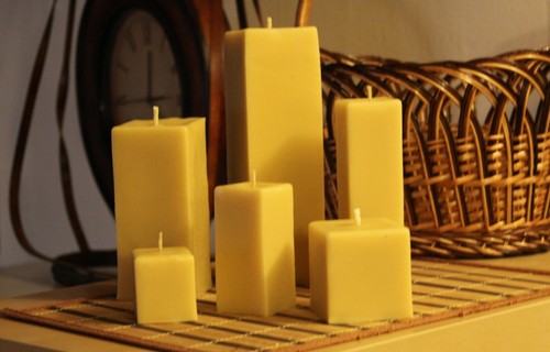 Candele quadrate rettangolari