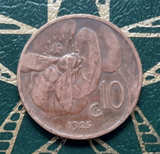 ($)   10 Centesimi 1925 (Ape)
