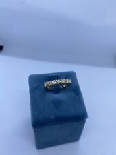 #22 - Anello Veretta in oro Giallo 18 kt e Diamanti.