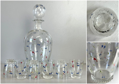 Set bottiglia rosolio - bottiglia, 6