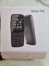 TELEFONO CELLULARE NOKIA 106 2 SIM RADIO FM TASTI GRANDI ANZIANI NERO 2K RUBRICA