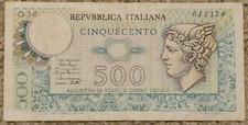 Italy 500 Lire 1974-1979