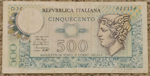 Italy 500 lire - 500,