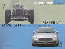 MB242. QUATTRORUOTE “PASSIONE AUTO” VOL 5 MASERATI - Ottimo