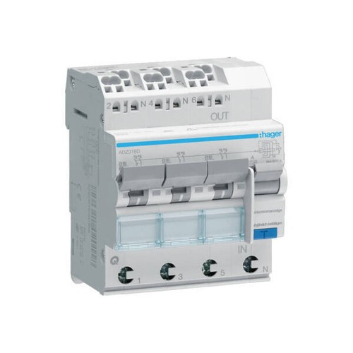 Hager adz316d interruttore - adz316d, di