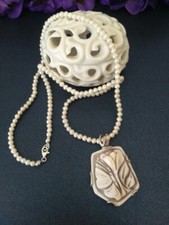 Collana antica in perle  con