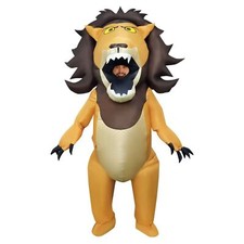 Costume gonfiabile leone bocca