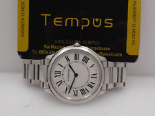 OROLOGIO CARTIER RONDE MUST CROISIERE WSRN0031 - 4423 ACCIAIO INOX CON BRACCIALE