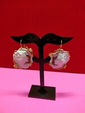 Argento 925, Cammeo Orecchini da donna. Silver 925, Cameo earrings for woman