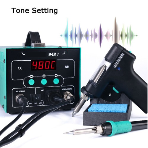 Suction tin gun desoldering - suction,