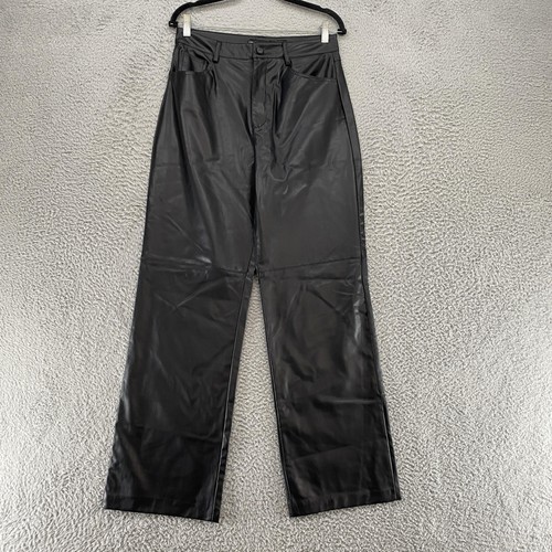 Zara pantaloni ecopelle donna