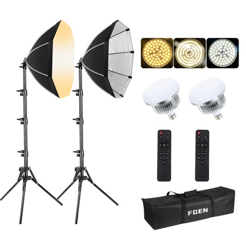 Softbox ottagonali 85w - 85w, led