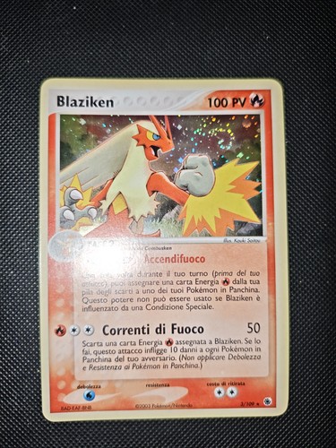 Pokemon blaziken 109 - blaziken, ex