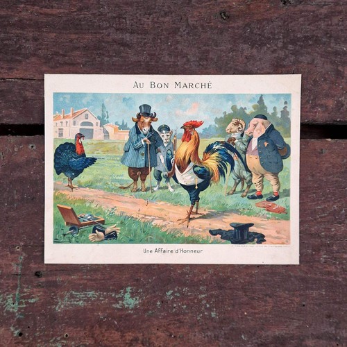 Rare carte publicitaire - carte,