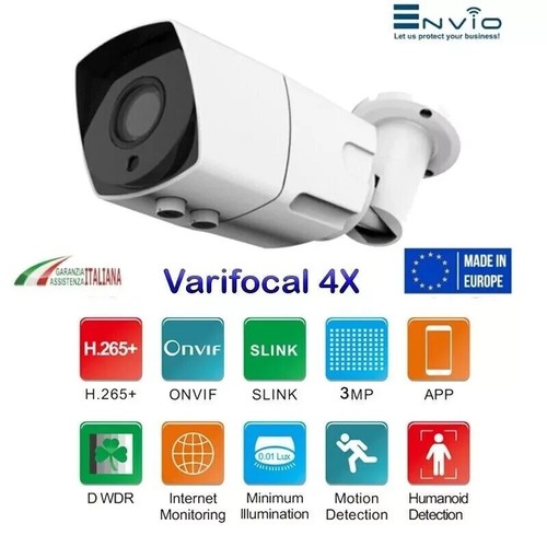Telecamera full color - ip, 3mp