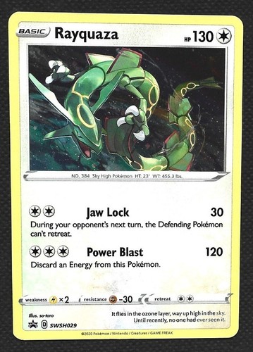 Rayquaza holo swsh029 - swsh029, black