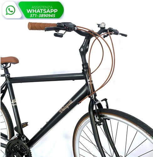 Bicicletta ibrida vintage uomo - bicicletta,