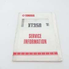 Yamaha XT 350 Service