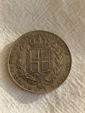 moneta 5 Lire 1835 Carlo
