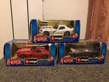 3 Burago 1/43 Fire street