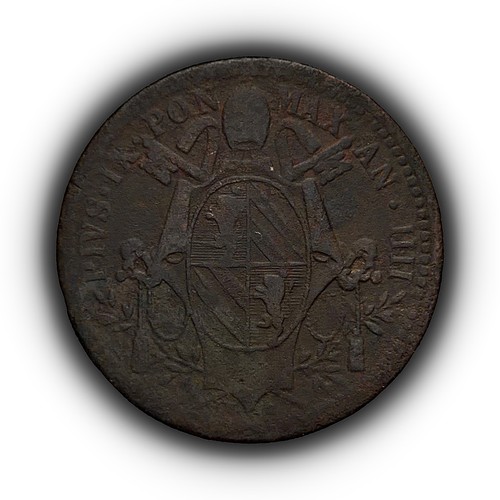 Italia 1849 baiocco - baiocco,