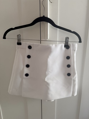Zara corto bianco donna - xs,