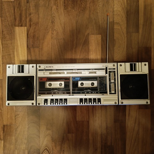 Radio vintage con doppia