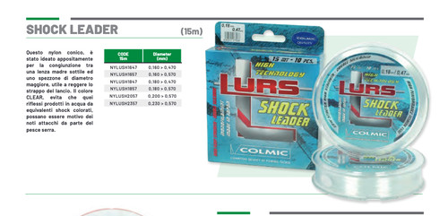 Monofilo colmic lurs shock - lurs,