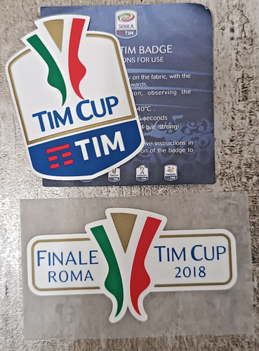 Toppa patch tim cup finale - toppa, set