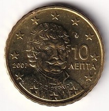 Moneta 10 Centesimi Grecia
