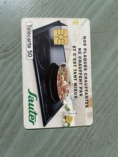 FRANCE TELECOM Induction Sauter TELECARTE 50 Unites Francia PHONECARDS 1997