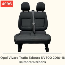 Sedile passeggero Opel Vivaro