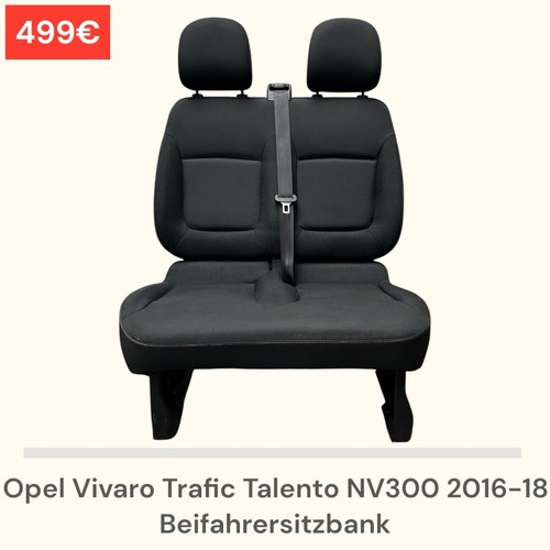 Sedile passeggero opel vivaro - sedile,