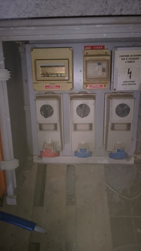 Quadro elettrico cantiere - elettrico, da