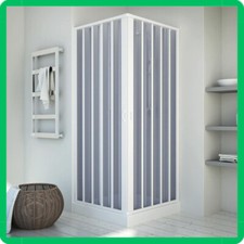Cabina box doccia angolare a