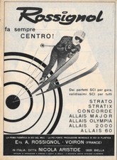Rossignol fa sempre centro / Equipaggiamento da sci Top Team - Advertising 1968