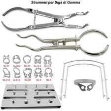 Kit per Diga Dentale Pinza per