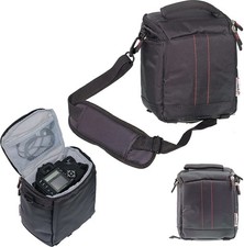 Navitech Black DSLR Camera Bag
