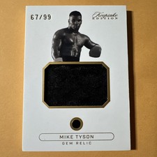 Maglia Jumbo Iron Mike Tyson 2024 Keepsake Edition Gem Relic 67/99🔥🥊