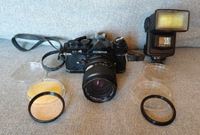 Cosina CT4 macchina fotografica con flash e obiettivo