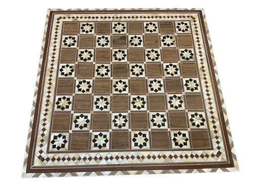 Scacchiera legno fatta a - in,