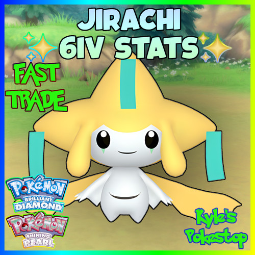 6iv jirachi pokemon - 6iv,