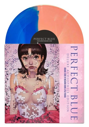 Perfect blue vinyl record - blue,