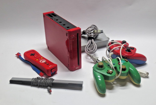 Console nintendo wii - nintendo, rossa