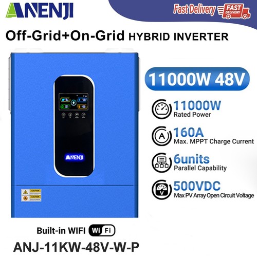 Inverter ibrido solare 11000w - solare,