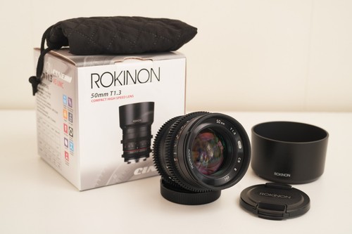 Rokinon 3 obiettivo - t1.3,