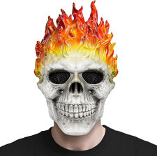 Ghost Rider Mask Scary Face