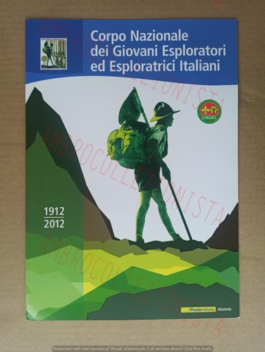 Folder francobolli corpo - folder, "corpo